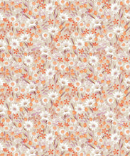 Load image into Gallery viewer, Flannel Flowers Wallpaper • Burnt Orange • Swatch