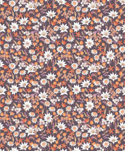 Load image into Gallery viewer, Flannel Flowers Wallpaper • Orange • Swatch