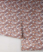 Load image into Gallery viewer, Flannel Flowers Wallpaper • Orange • Rolls