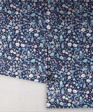Load image into Gallery viewer, Forest Floral Wallpaper • Blue • Rolls