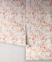 Load image into Gallery viewer, Forest Floral Wallpaper • Ivory • Rolls