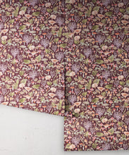 Load image into Gallery viewer, Fungi Wallpaper • Eloise Short • Vintage Floral Wallpaper • Granny Chic Wallpaper • Grandmillennial Style Wallpaper • Wine • Rolls