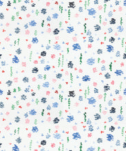 Load image into Gallery viewer, Spring Garden • Blue Floral Wallpaper •