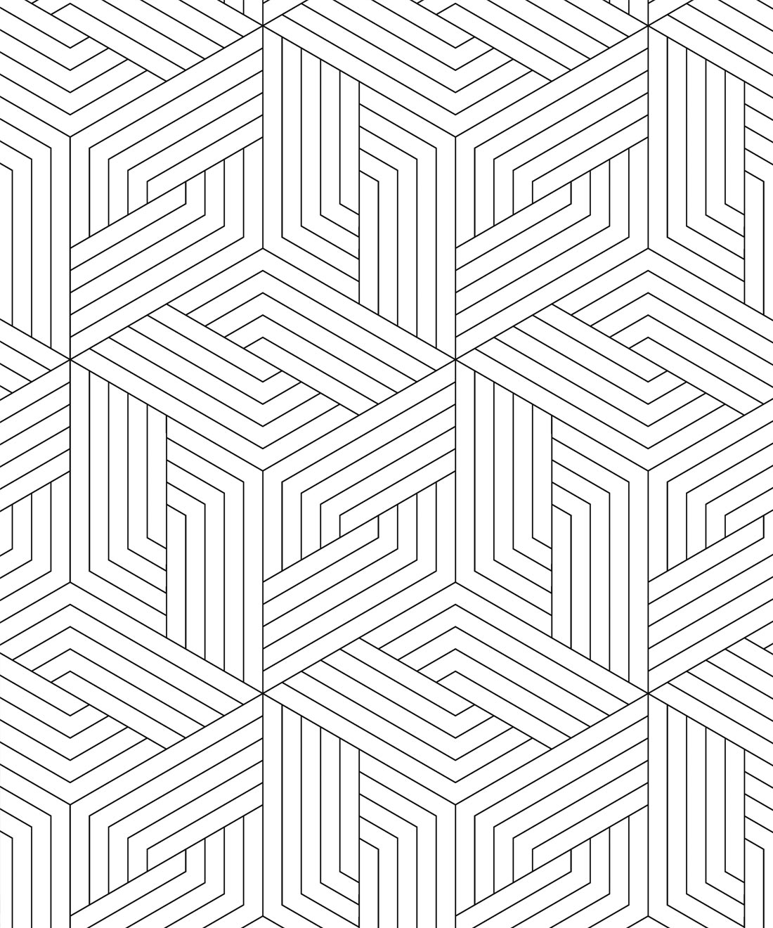 Geometric Illusions Wallpaper