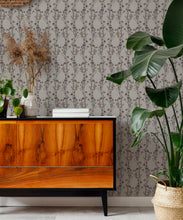 Load image into Gallery viewer, Astrantia Wallpaper • Hackney &amp; Co. • Grey • Insitu