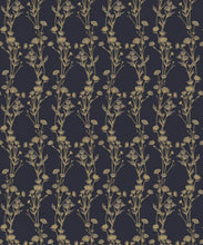 Load image into Gallery viewer, Astrantia Wallpaper • Hackney &amp; Co. • Navy • Swatch