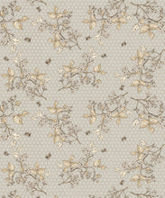 Load image into Gallery viewer, Bee Blossom Wallpaper • Hackney &amp; Co. • Dusty • Swatch