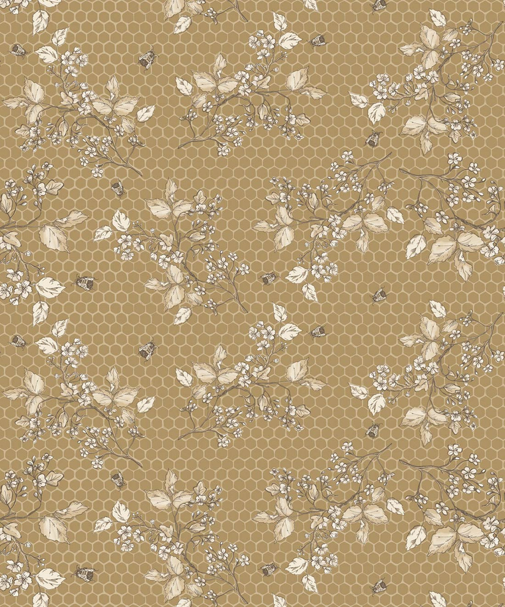 Bee Blossom Wallpaper