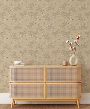 Load image into Gallery viewer, Bee Blossom Wallpaper • Hackney &amp; Co. • Honey • Insitu