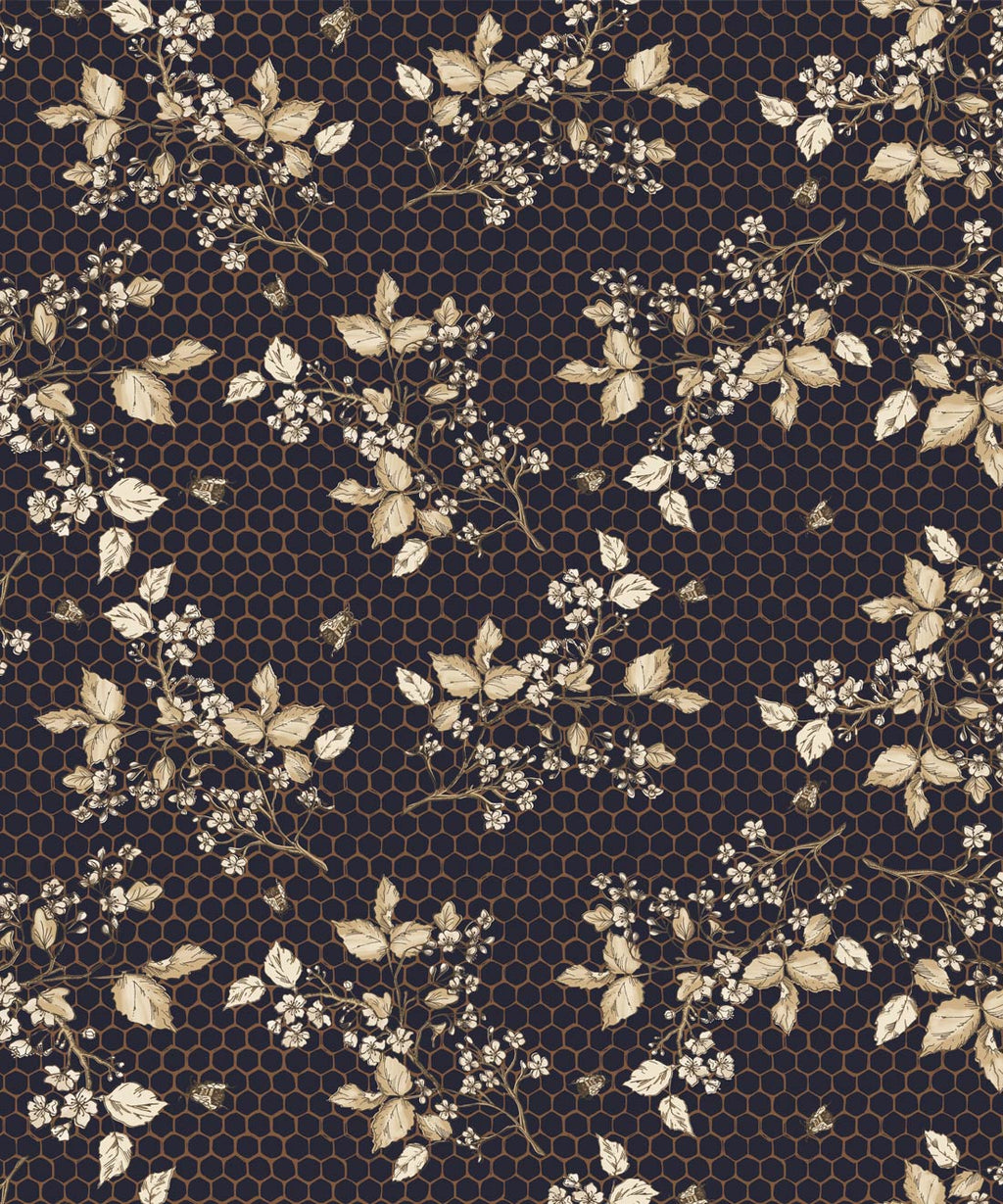 Bee Blossom Wallpaper