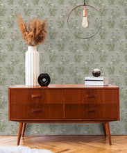 Load image into Gallery viewer, Cicely Wallpaper • Hackney &amp; Co. • French Grey • Insitu