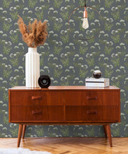 Load image into Gallery viewer, Cicely Wallpaper • Hackney &amp; Co. • Slate Grey • Insitu
