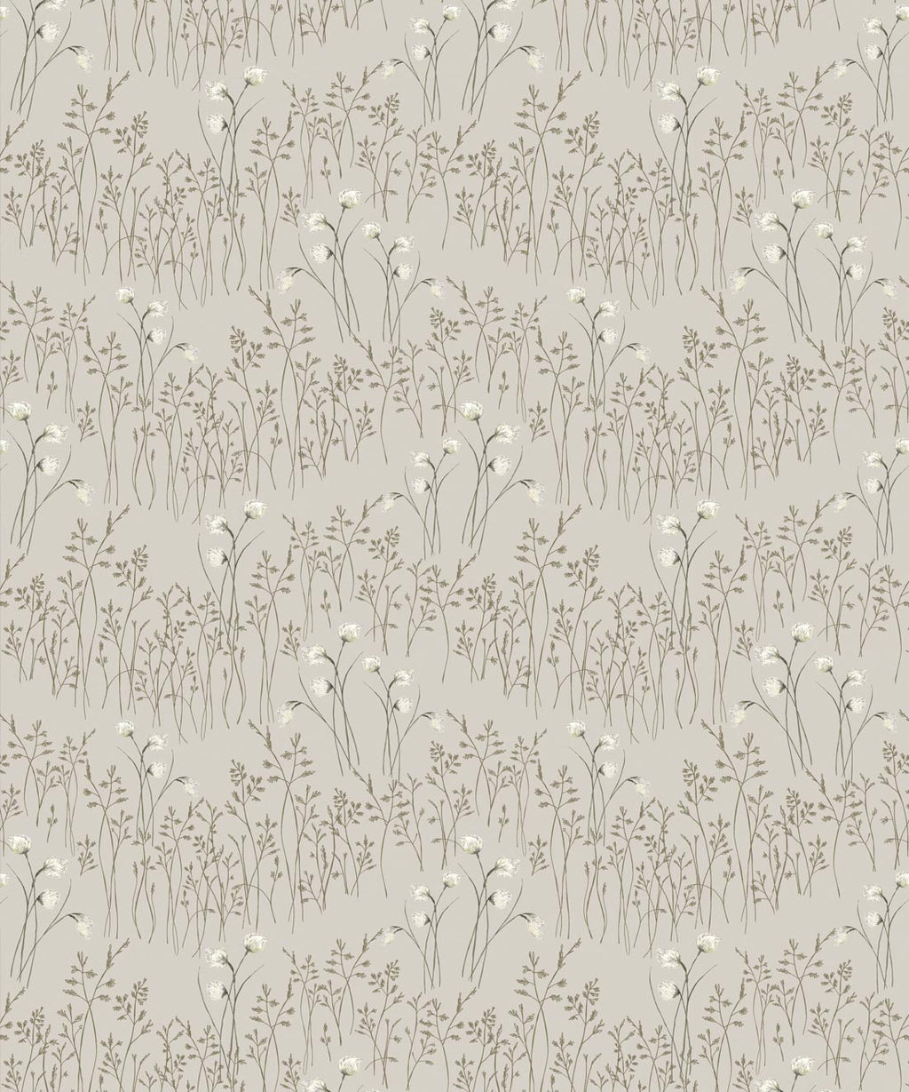 Cotton Grass Wallpaper • Hackney & Co. • Light Clay • Swatch