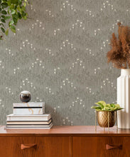 Load image into Gallery viewer, Cotton Grass Wallpaper • Hackney &amp; Co. • Moss Green • Insitu