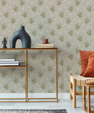 Load image into Gallery viewer, Dancing Mayfly Wallpaper • Hackney &amp; Co. • Stone • Insitu