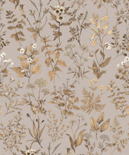 Load image into Gallery viewer, Herb Antique Wallpaper • Hackney &amp; Co. • Grey • Swatch