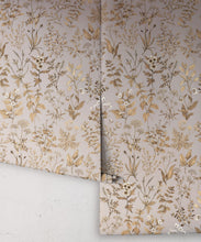 Load image into Gallery viewer, Herb Antique Wallpaper • Hackney &amp; Co. • Grey • Roll