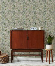Load image into Gallery viewer, Herbarium Wallpaper • Hackney &amp; Co. • Grey • Insitu