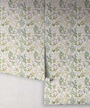 Load image into Gallery viewer, Herbarium Wallpaper • Hackney &amp; Co. • Stone • Roll