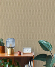 Load image into Gallery viewer, Honeycomb Geo Wallpaper • Hackney &amp; Co. • Honey • Insitu