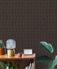 Load image into Gallery viewer, Honeycomb Geo Wallpaper • Hackney &amp; Co. • Navy • Insitu