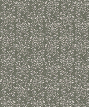 Load image into Gallery viewer, Majoram Wallpaper • Herbal Floral • Hackney &amp; Co. • Chalk Green • Swatch