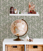 Load image into Gallery viewer, Majoram Wallpaper • Hackney &amp; Co. • Grey • Insitu