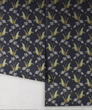 Load image into Gallery viewer, Wild Garlic Wallpaper • Hackney &amp; Co. • Dark Navy • Roll