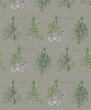 Load image into Gallery viewer, Dried Herbs Wallpaper • Hackney &amp; Co. • Sage Grey • Swatch