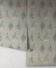Load image into Gallery viewer, Dried Herbs Wallpaper • Hackney &amp; Co. • Sage Grey • Roll