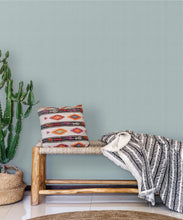 Load image into Gallery viewer, Houndstooth Wallpaper • Dogstooth Wallpaper • Pewter • Insitu