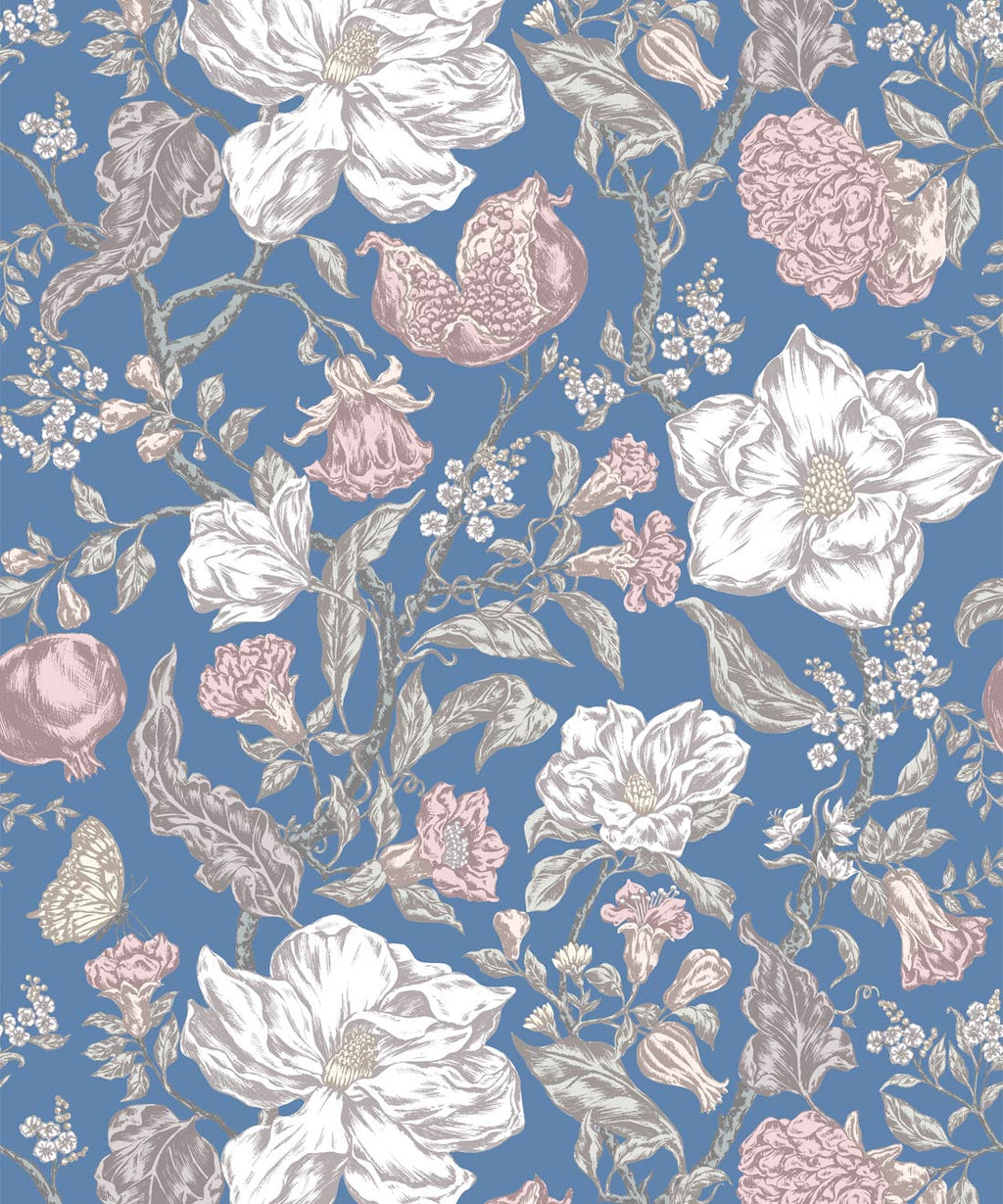 Magnolia Garden Wallpaper