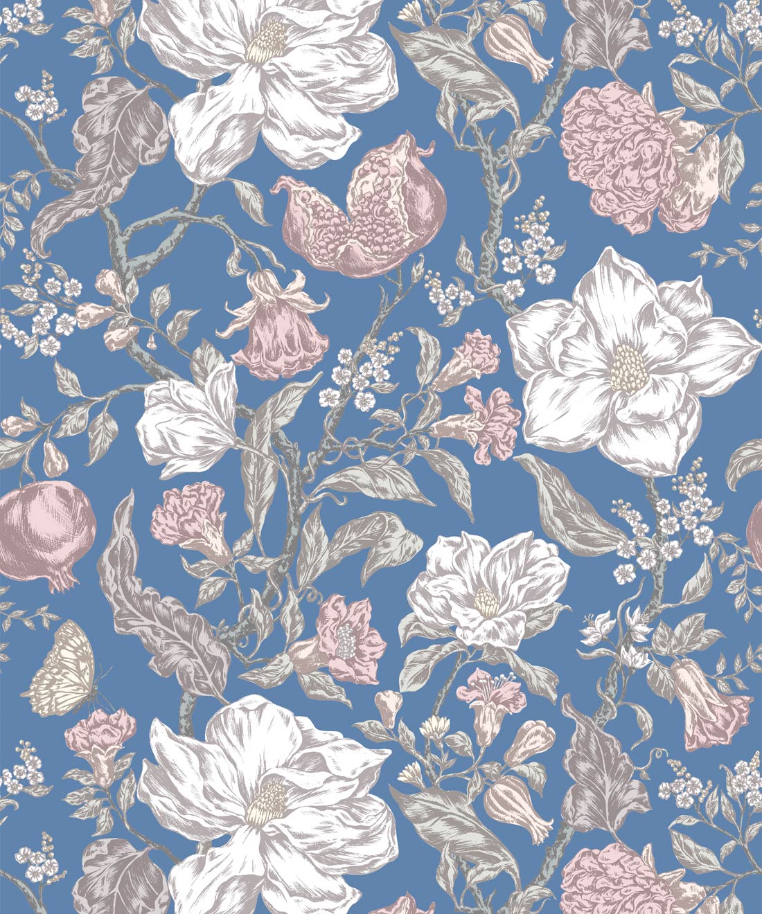 Magnolia Garden Wallpaper