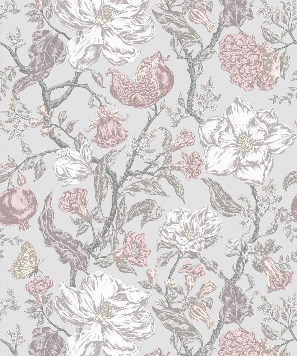 Magnolia Garden Wallpaper