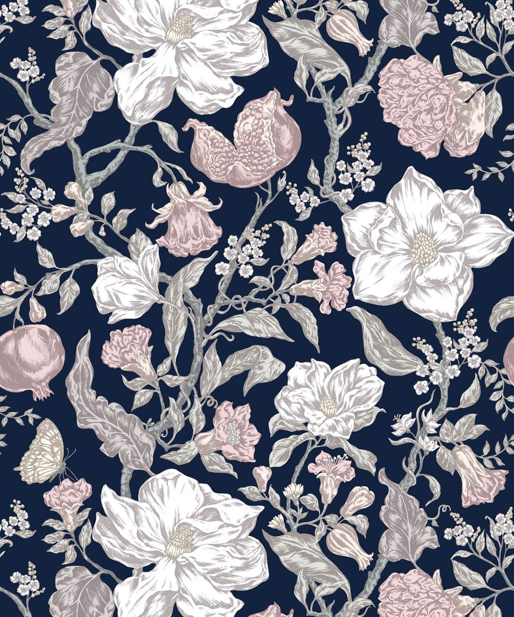 Magnolia Garden Wallpaper