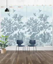 Load image into Gallery viewer, Sinharaja Mural • Blue • Panels