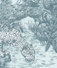 Load image into Gallery viewer, Sinharaja Mural • Blue • Scale