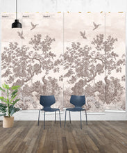 Load image into Gallery viewer, Sinharaja Mural • Mocha • Panels