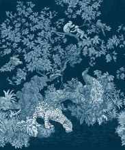 Load image into Gallery viewer, Sinharaja Mural • Navy • Swatch
