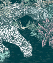 Load image into Gallery viewer, Sinharaja Mural • Teal • Scale