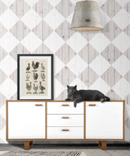 Load image into Gallery viewer, Maatila Talo is a modern wood Wallpaper