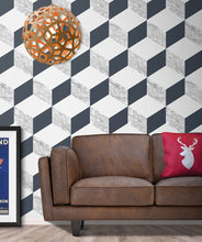 Load image into Gallery viewer, Marble Block Wallpaper