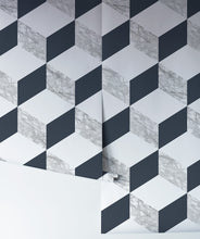Load image into Gallery viewer, Marble Block Wallpaper