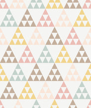 Load image into Gallery viewer, Pastelangles is a dreamy geometric wallpaper