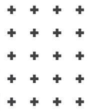 Load image into Gallery viewer, Plus Sign Black Wallpaper