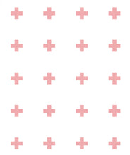 Load image into Gallery viewer, Plus Sign Pink Wallpaper