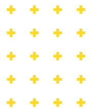 Load image into Gallery viewer, Plus Sign Yellow Wallpaper