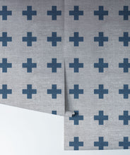 Load image into Gallery viewer, Swiss Linen Navy