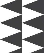 Load image into Gallery viewer, Terminal - Black is a bold triangle wallpaper