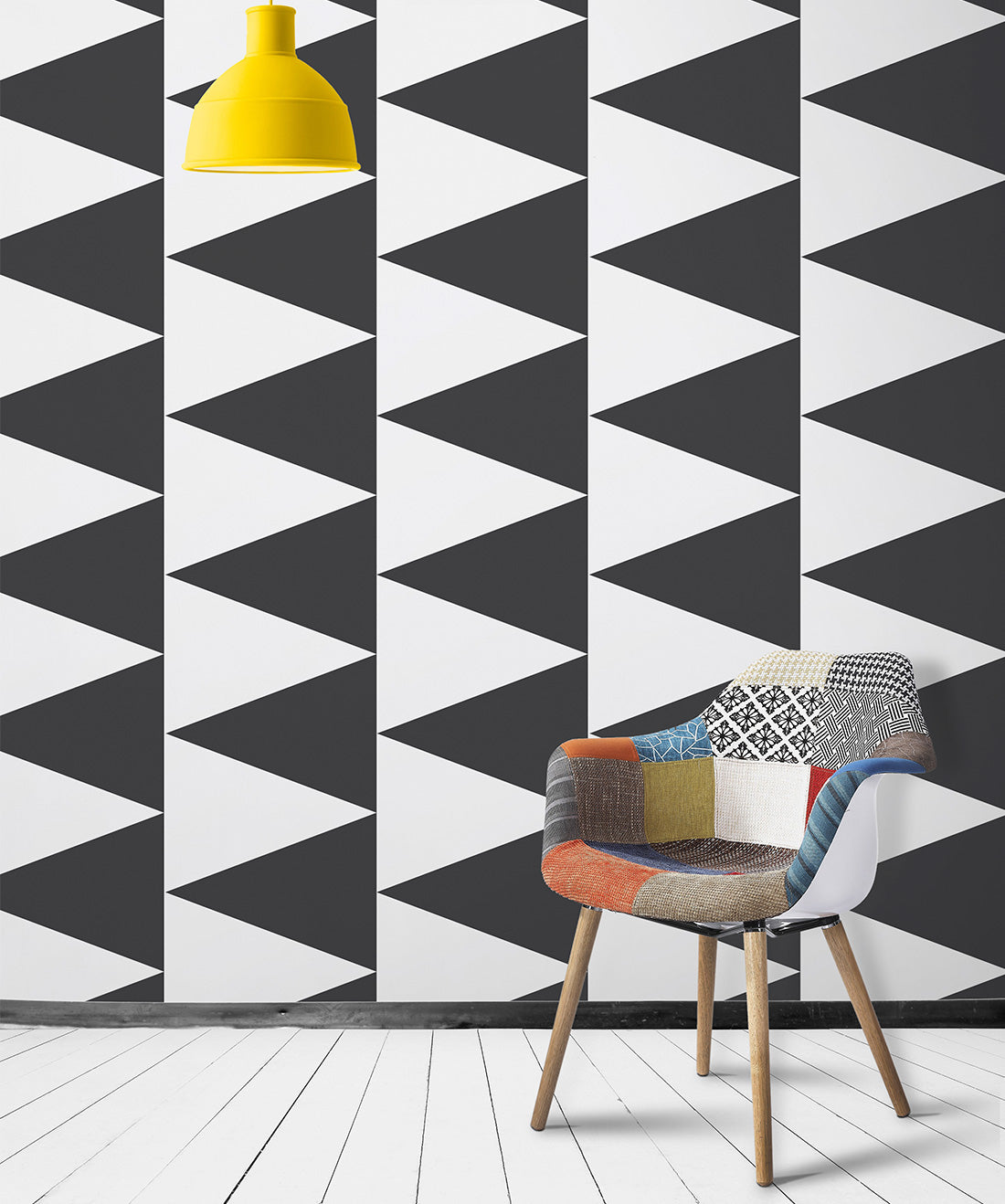 Terminal - Black is a bold triangle wallpaper